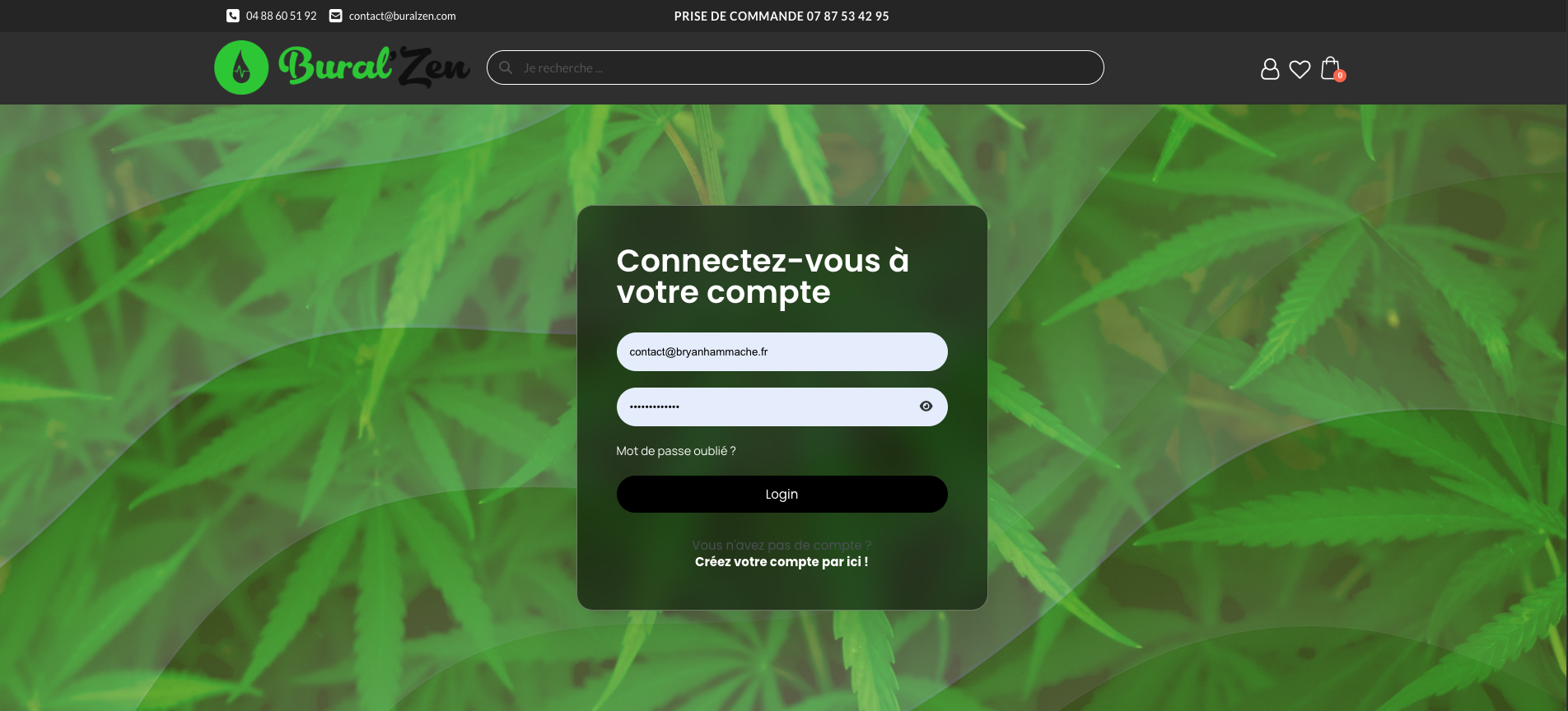 Projet - Bural'Zen