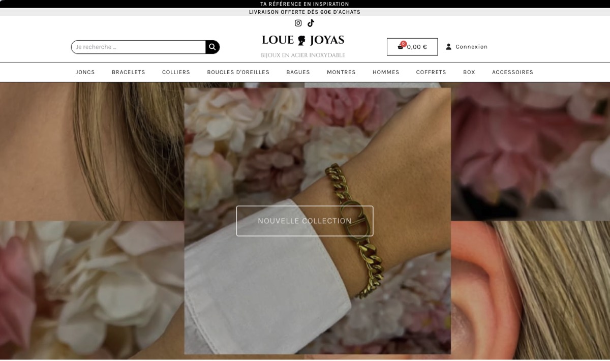 Boutique en ligne Loue Joyas